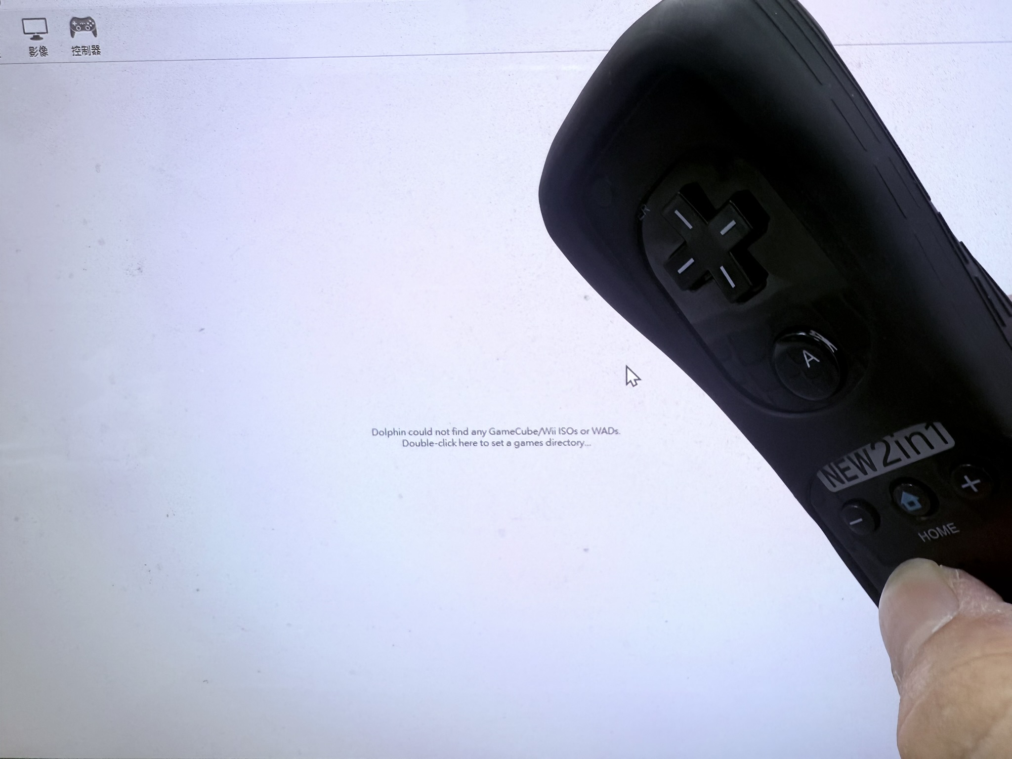 【海豚模擬器Dolphin】PC端用Wii手把玩！